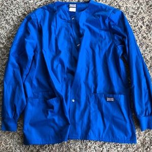 Cherokee Royal Blue Scrub Jacket